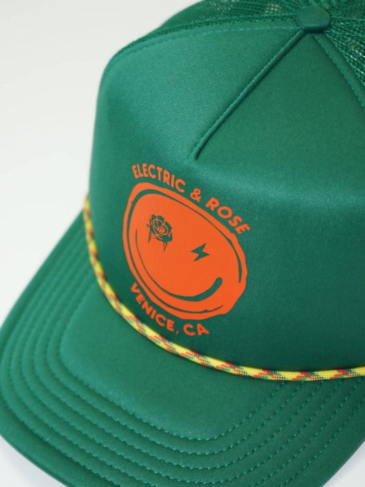 Electric & Rose - Women's Smiley Trucker Hat