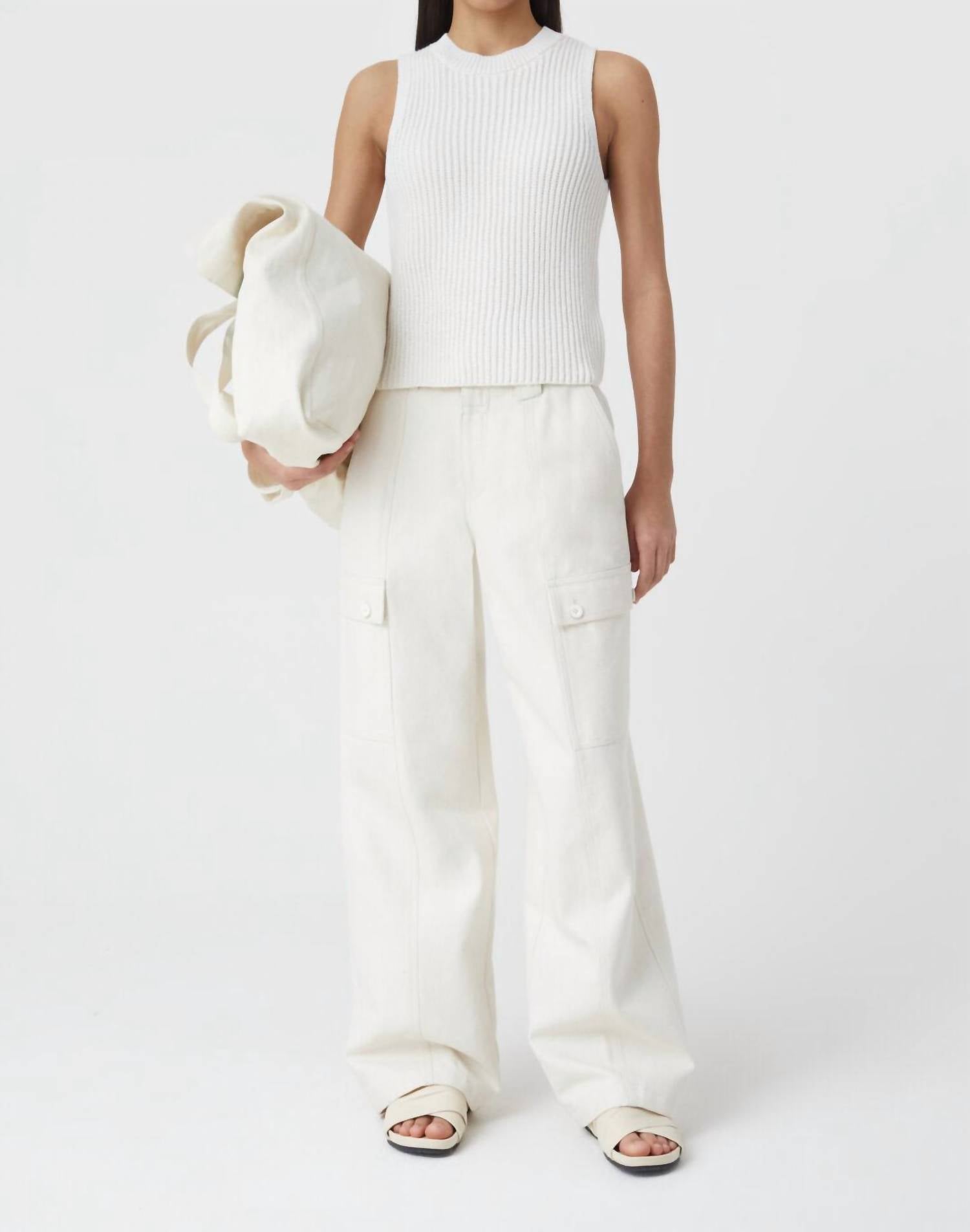 Closed - Sleeveless Knit Rib Top