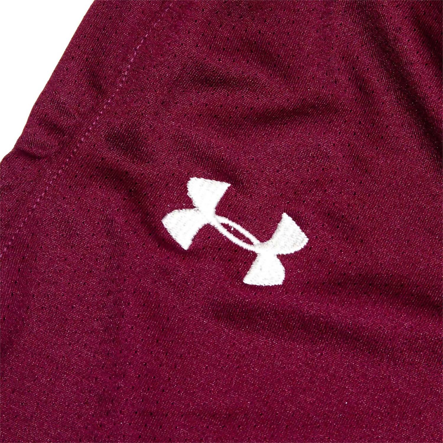 UNDER ARMOUR Men's Stock Toli Shorts in maroon - men's shorts - alternate view