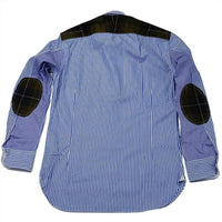 Junya Watanabe - Men's Stripe Yoke Elow Botton Up Shirt