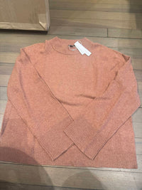 Lilla P - Women's Easy Mock Neck Sweater