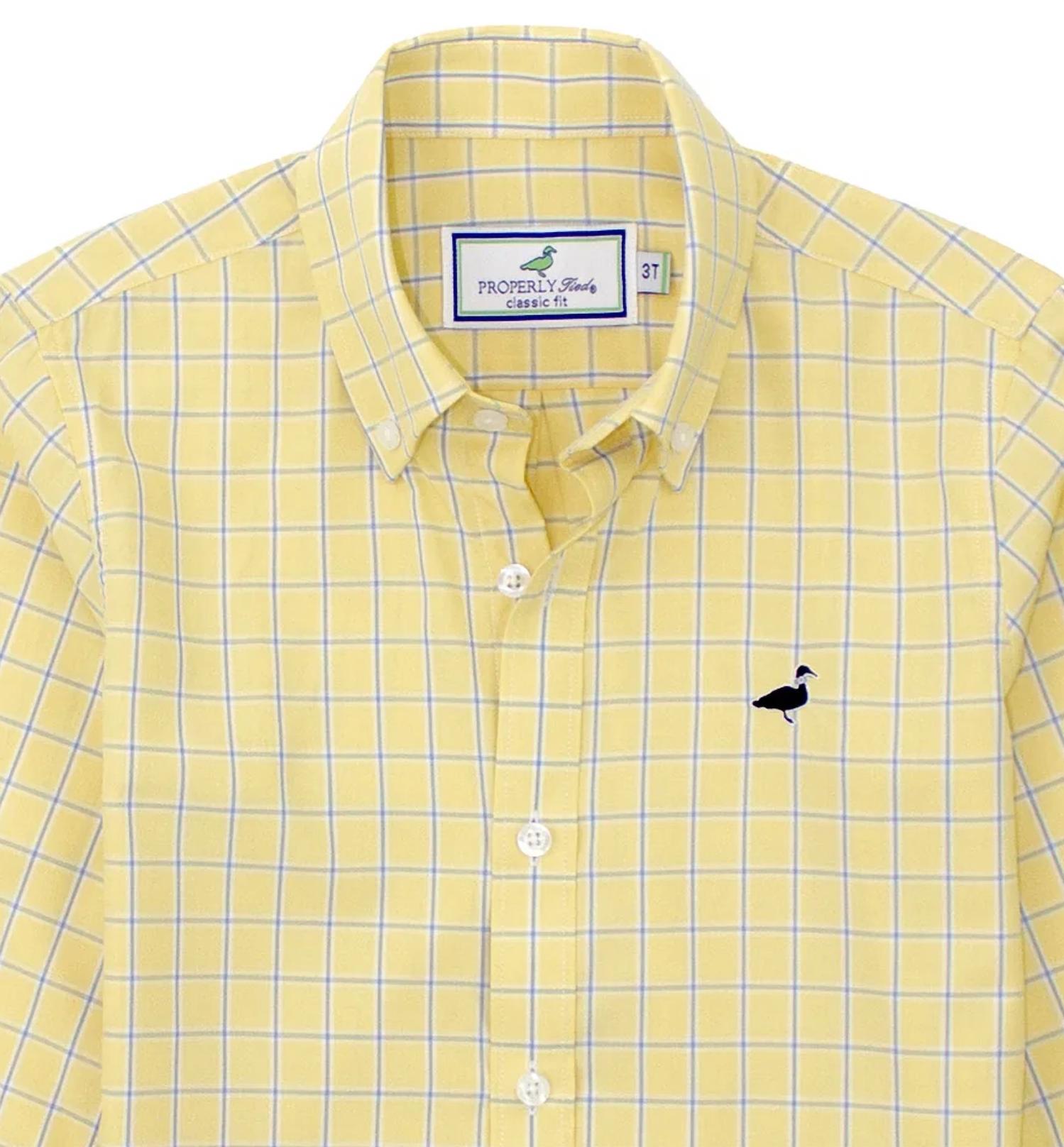Properly Tied - Boy's Seasonal Sportshirt