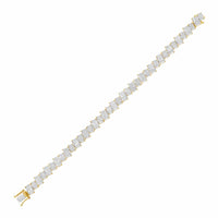 Diana M Jewels - Women's Radiant Lab-Grown Diamond Tennis Bracelet (15.00 Ct) - Grand