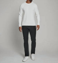 7Diamonds Men's Rev Long Sleeve Tee in natural - men's long sleeve top