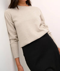 Kaffe - Kanala Round Neck Tight Knit Pullover