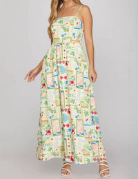 She + Sky - By The Sea Maxi Dress