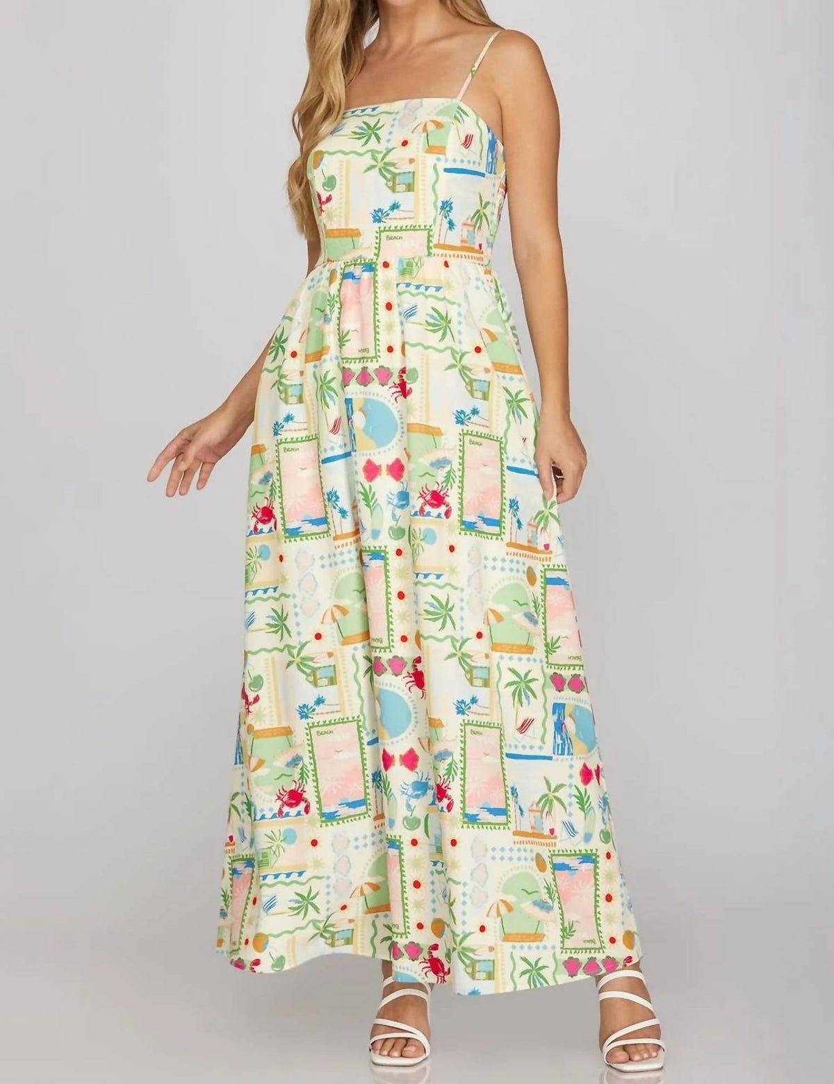 She + Sky - By The Sea Maxi Dress