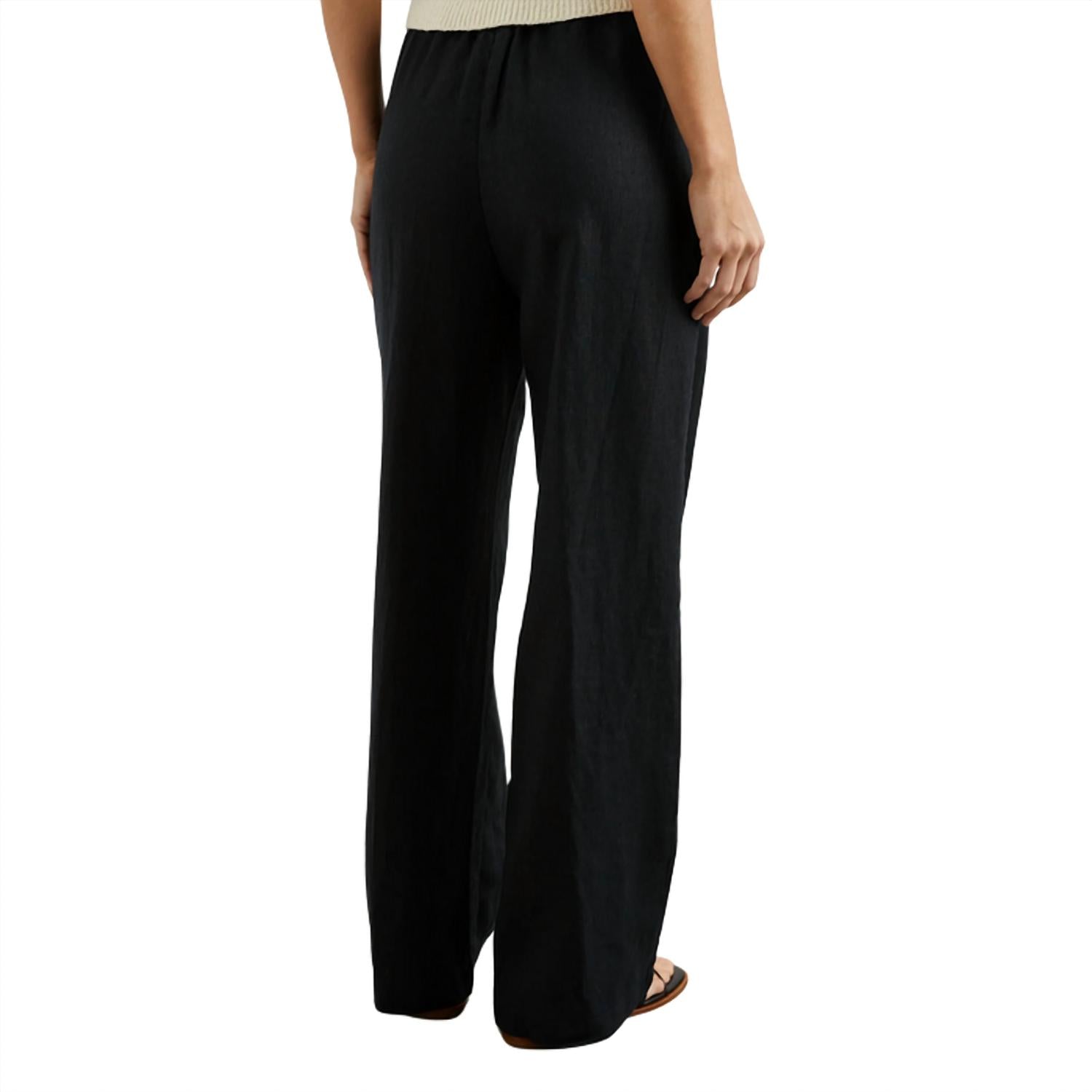 Rails Women's Emmie Pant in black - women's pants - detail view