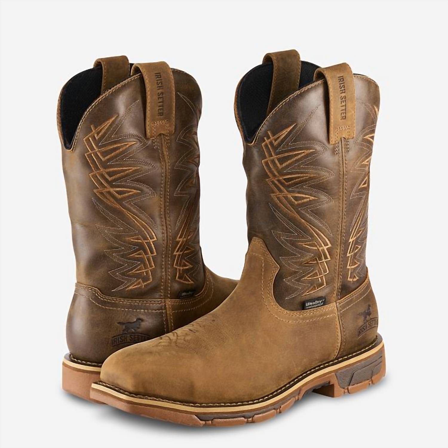 Irish Setter Boots - Men's Marshall 11" Safety Toe Western Boots