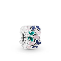 Pandora Women's Butterflies Clip Charm in silver - women's item