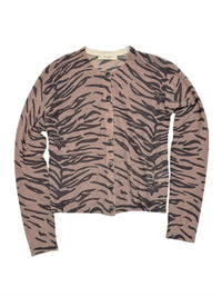 6397 - Crewneck Cardigan Sweater