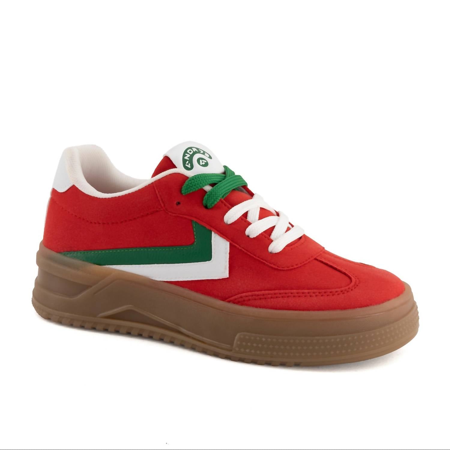 Andrea Women's Casual Sneaker in red - women's sneaker
