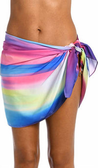 La Blanca - Sunset Shores Short Pareo Swim Wrap Cover-Up