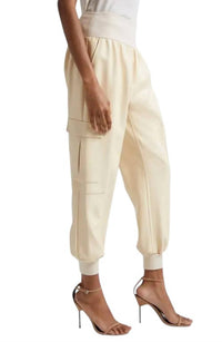 Cinq A Sept - Giles Faux Leather Jogger Pants