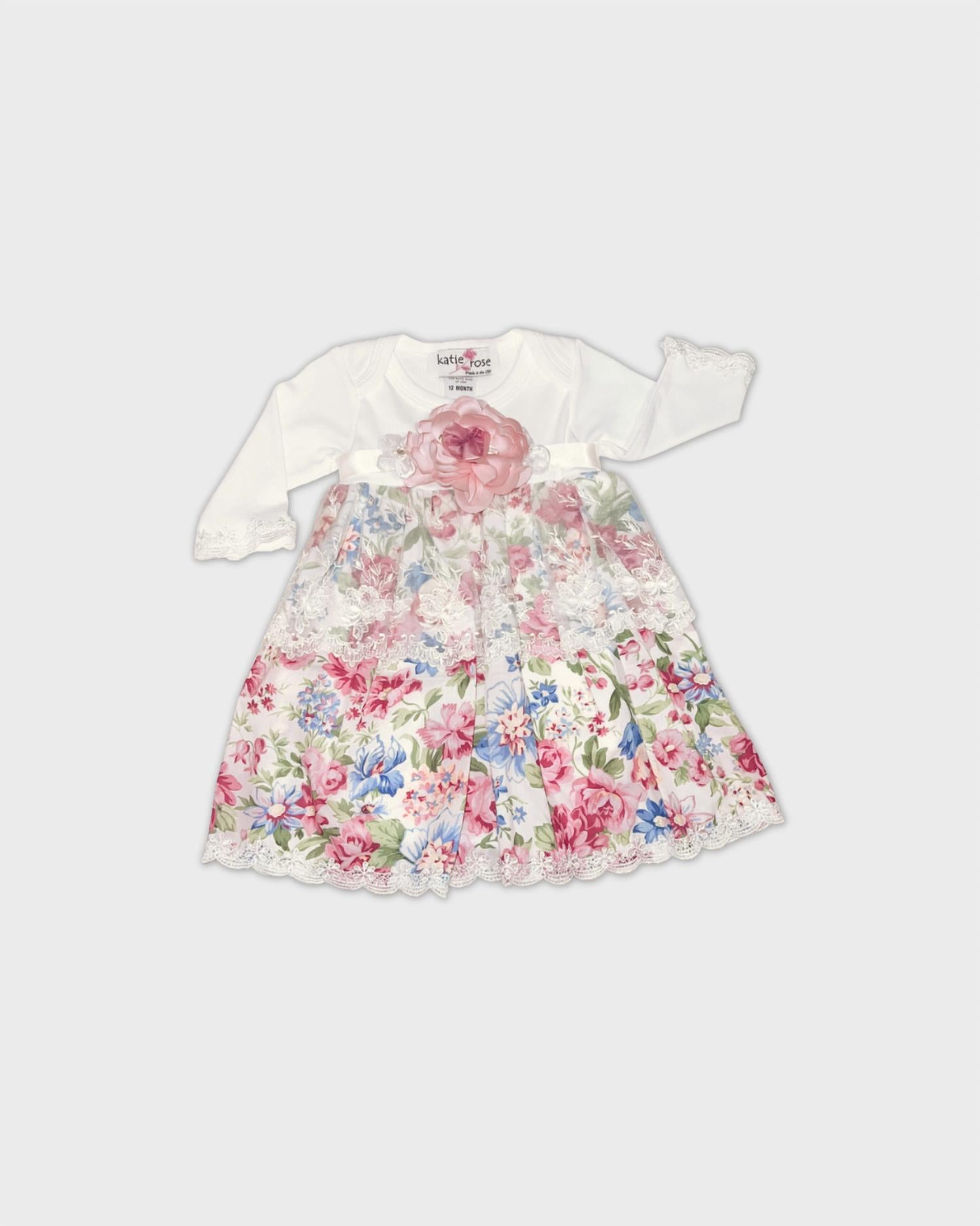 Katie Rose - Girl's Floral Dress