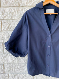 Brochu Walker - Kate Elbow Sleeve Buttond Down Shirt