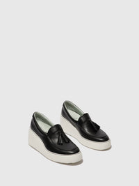 FLY LONDON Women's Dala Slip On Shoes in black - women's shoe - alternate view