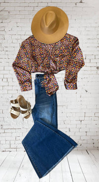 L&B Life - Lisa Mid Rise Flare Jean