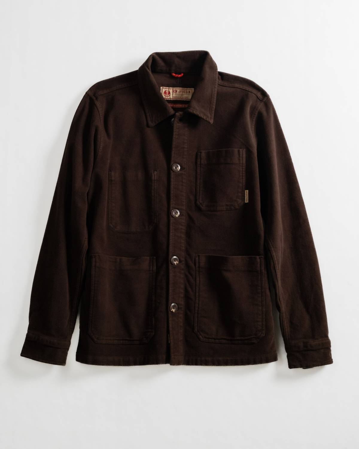 Iron & Resin Men's Worker Moleskin Jacket in brown - men's jacket