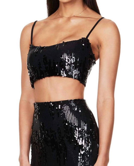 Nookie - Cascade Sequin Crop Top