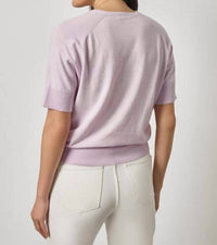Lilla P - V-neck Saddle Sleeve Sweater