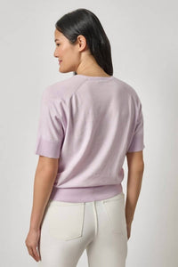 Lilla P - V-neck Saddle Sleeve Sweater