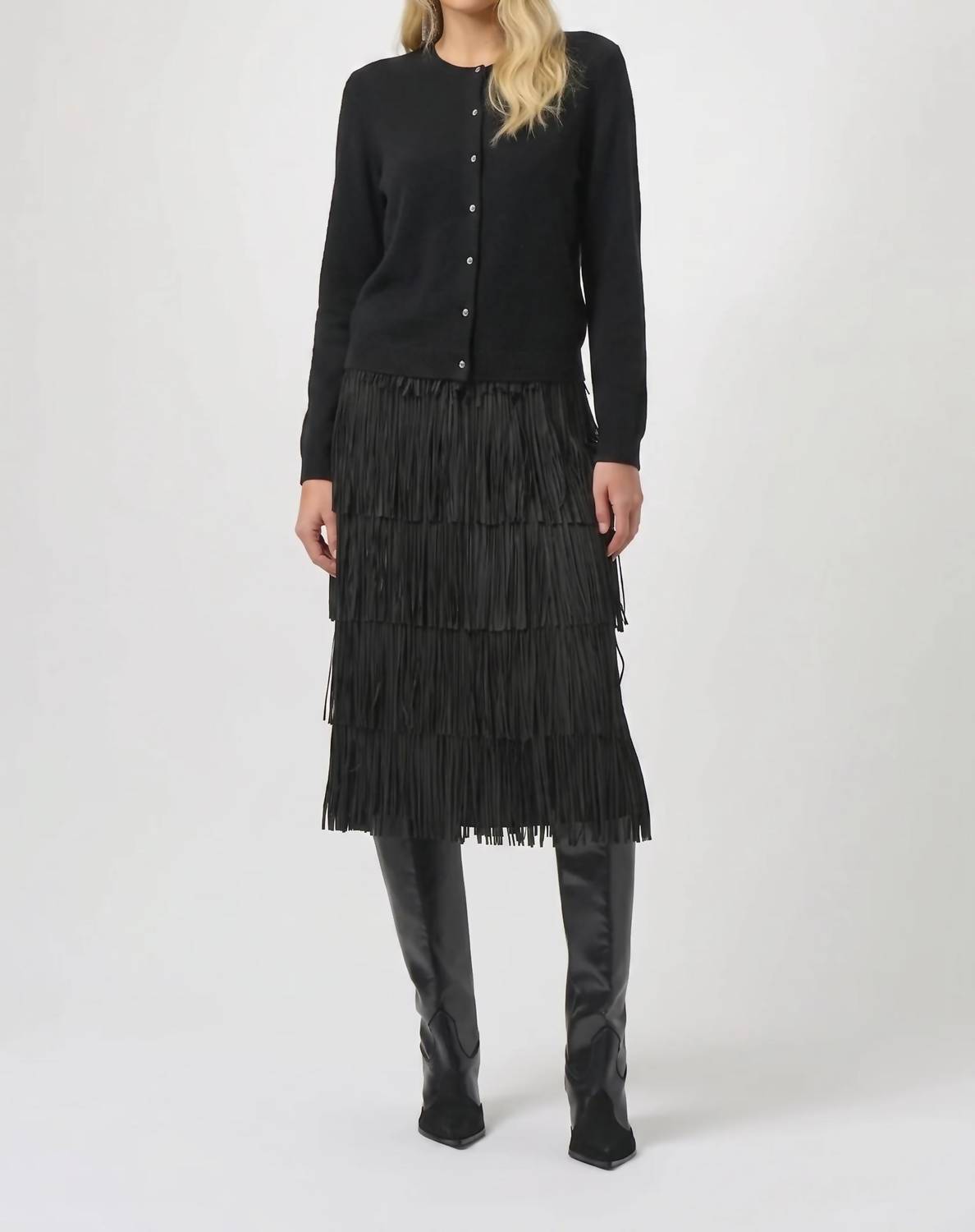 Joseph Ribkoff - Button Front Cashmere Cardigan