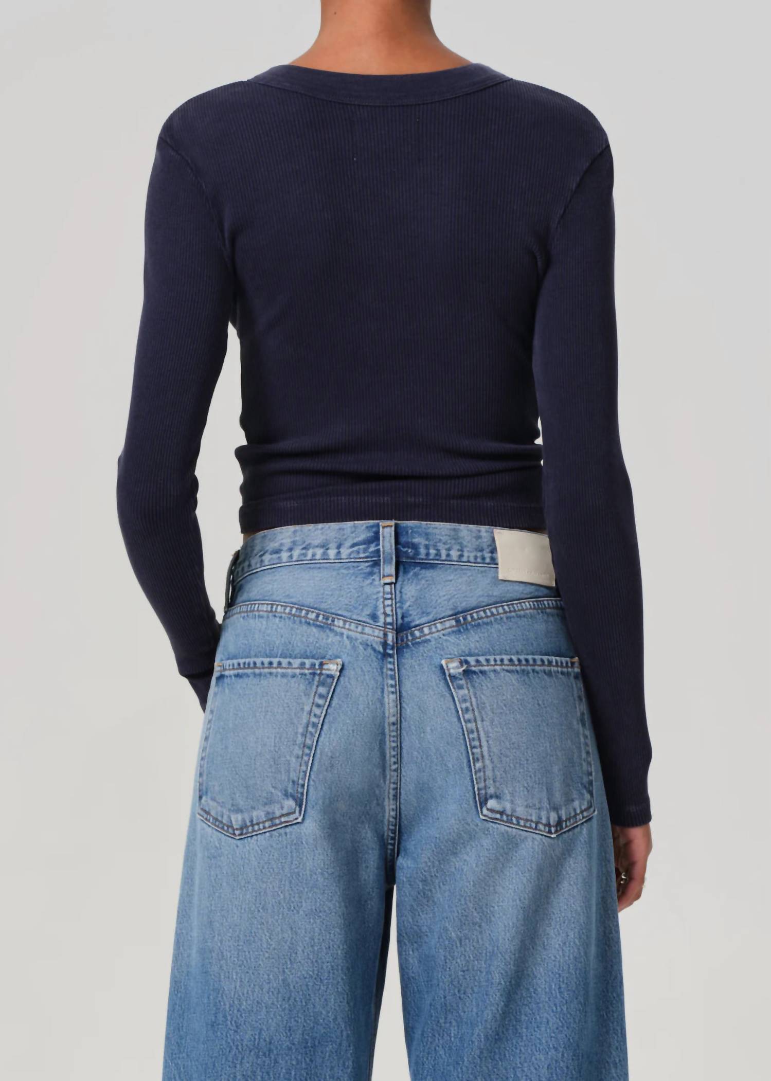 Citizens Of Humanity - Vara Henley Long Sleeve Top