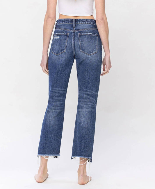 Lovervet - High Rise Relaxed Straight Jeans
