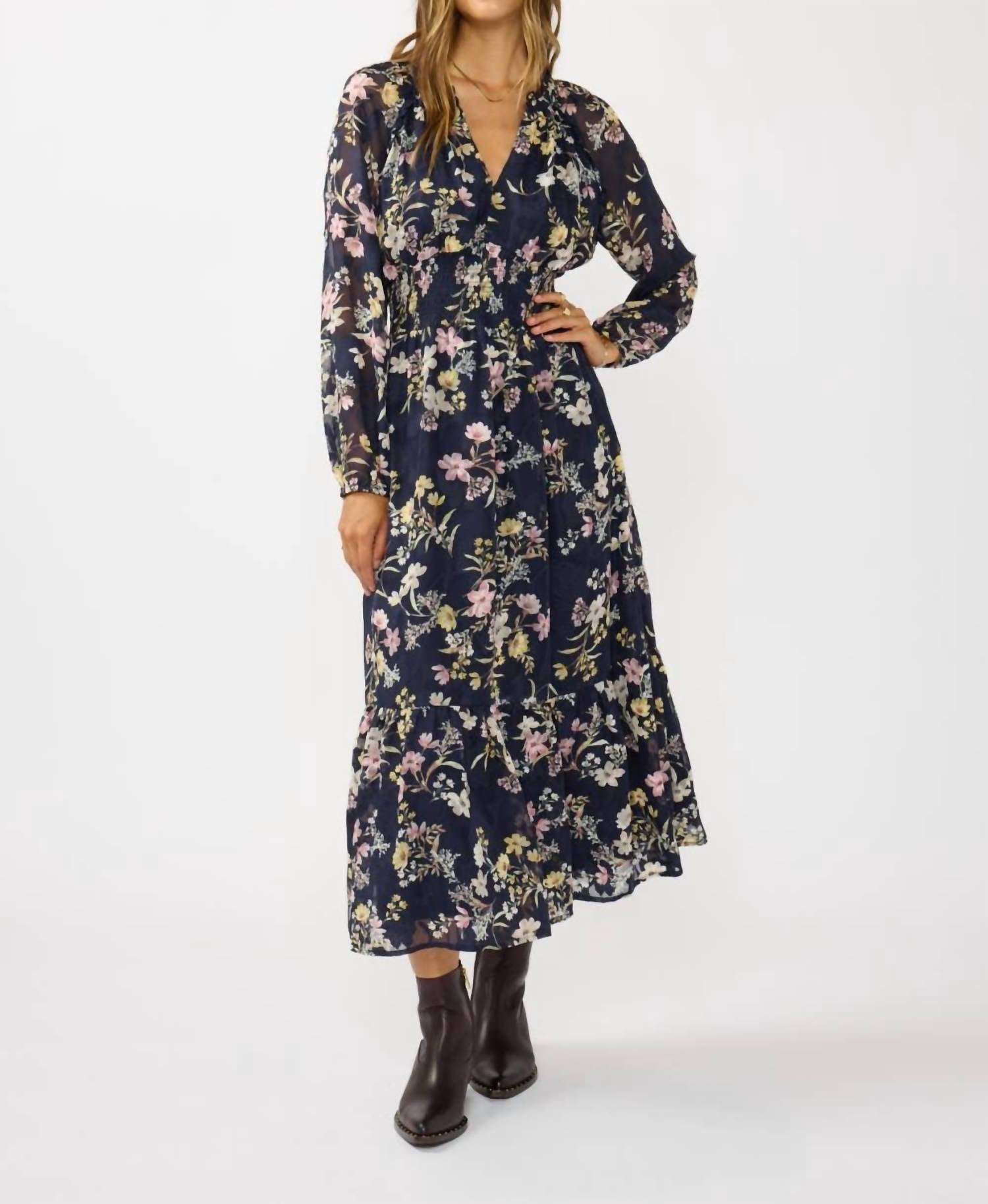 Lovestitch - Smocked Floral Dress