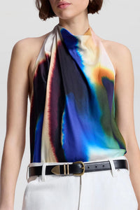 A.L.C. - Ada Printed Halter Top