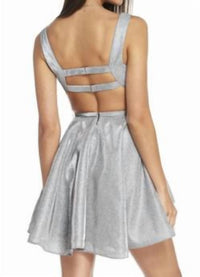 Glitter Fit and Flare Dress