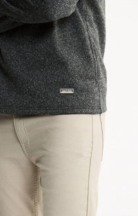 Jachs New York - Stretch Fleece Quarter Zip Pullover Sweater