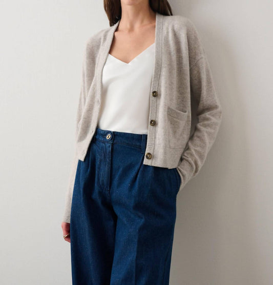 CASHMERE POCKET CARDIGAN