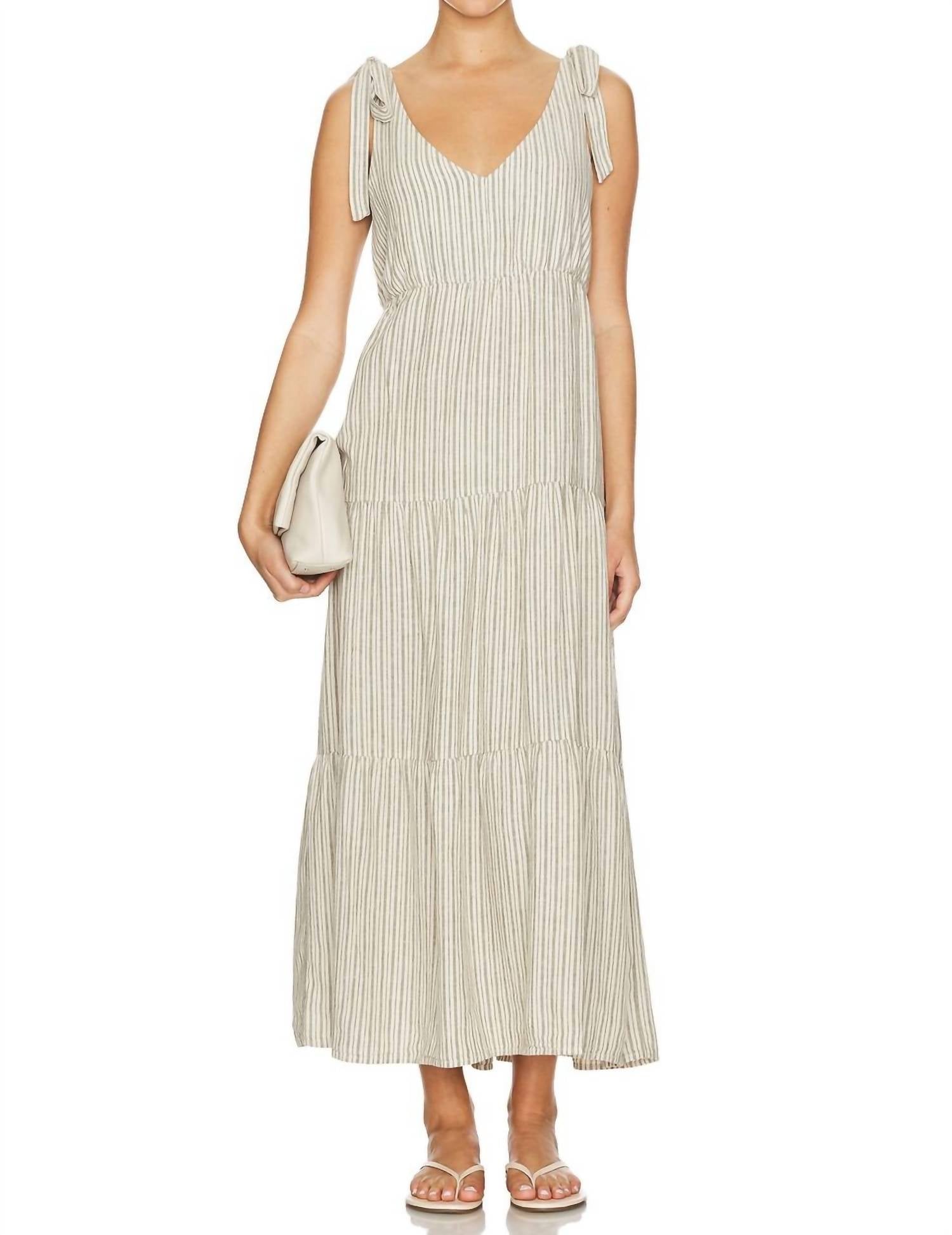 Sanctuary - Move Your Body Striped Maxi Dress