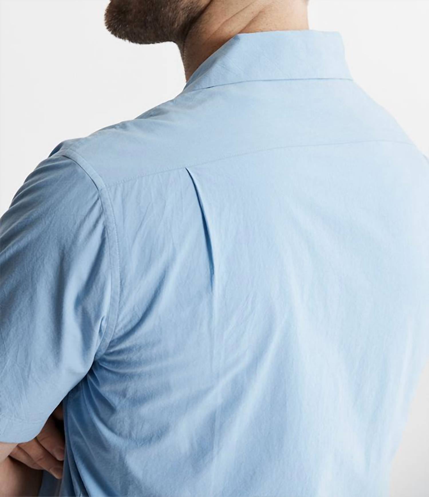 Jachs New York - Paper Touch Short Sleeve Camp Shirt