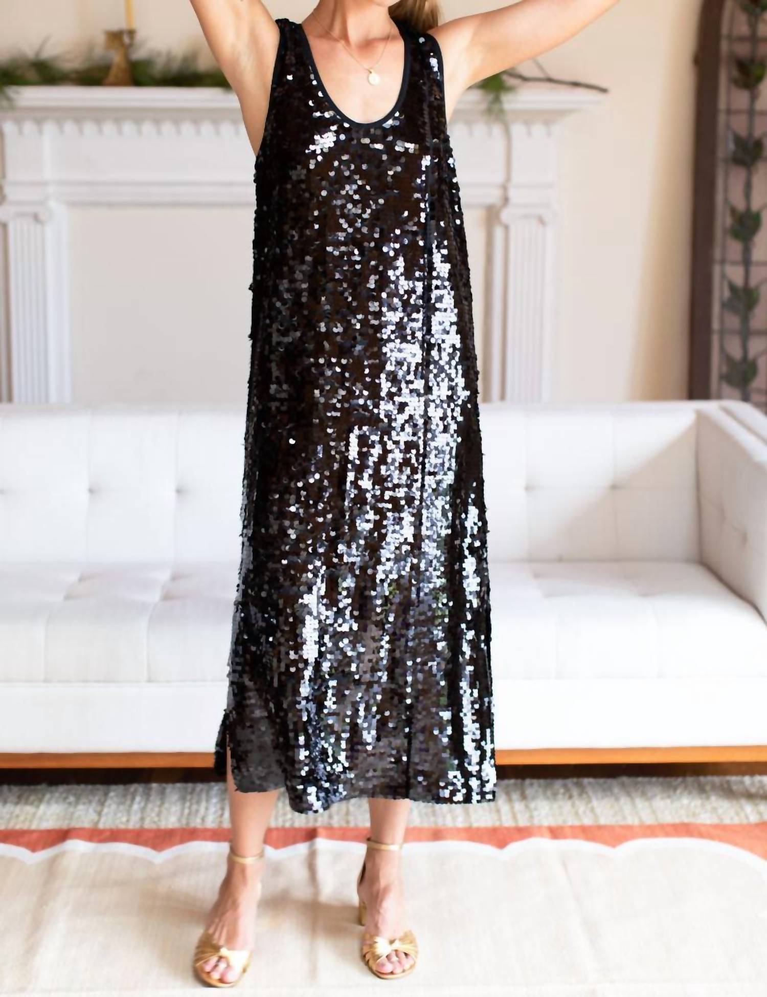 Emerson Fry - Edie Scoop Midi Dress