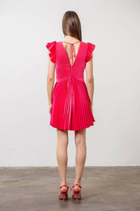 Moon River - Anika Ruffle Mini Dress