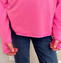 T2Love - Girl's Open-back Long Sleeve Tee