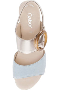 Gabor - Women's Strappy Wedge Sandal