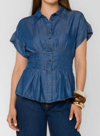 Velvet Heart - Brielle Button Down Shirt