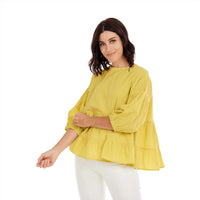 Mudpie - Stoney Flounce Top