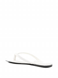 Toteme - Women's Croco-embossed Flip Flops
