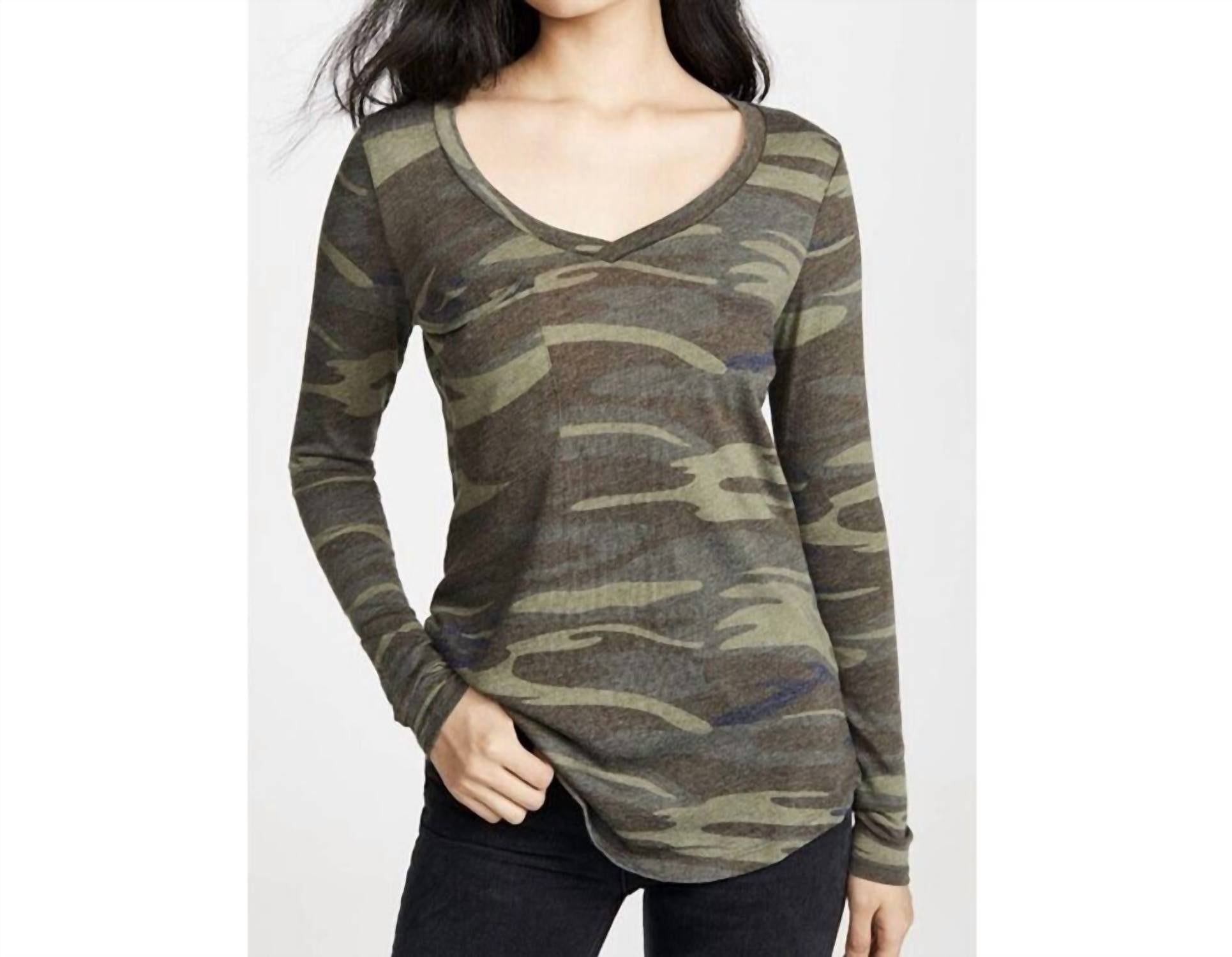 Z Supply - One Pocket Long Sleeve Top