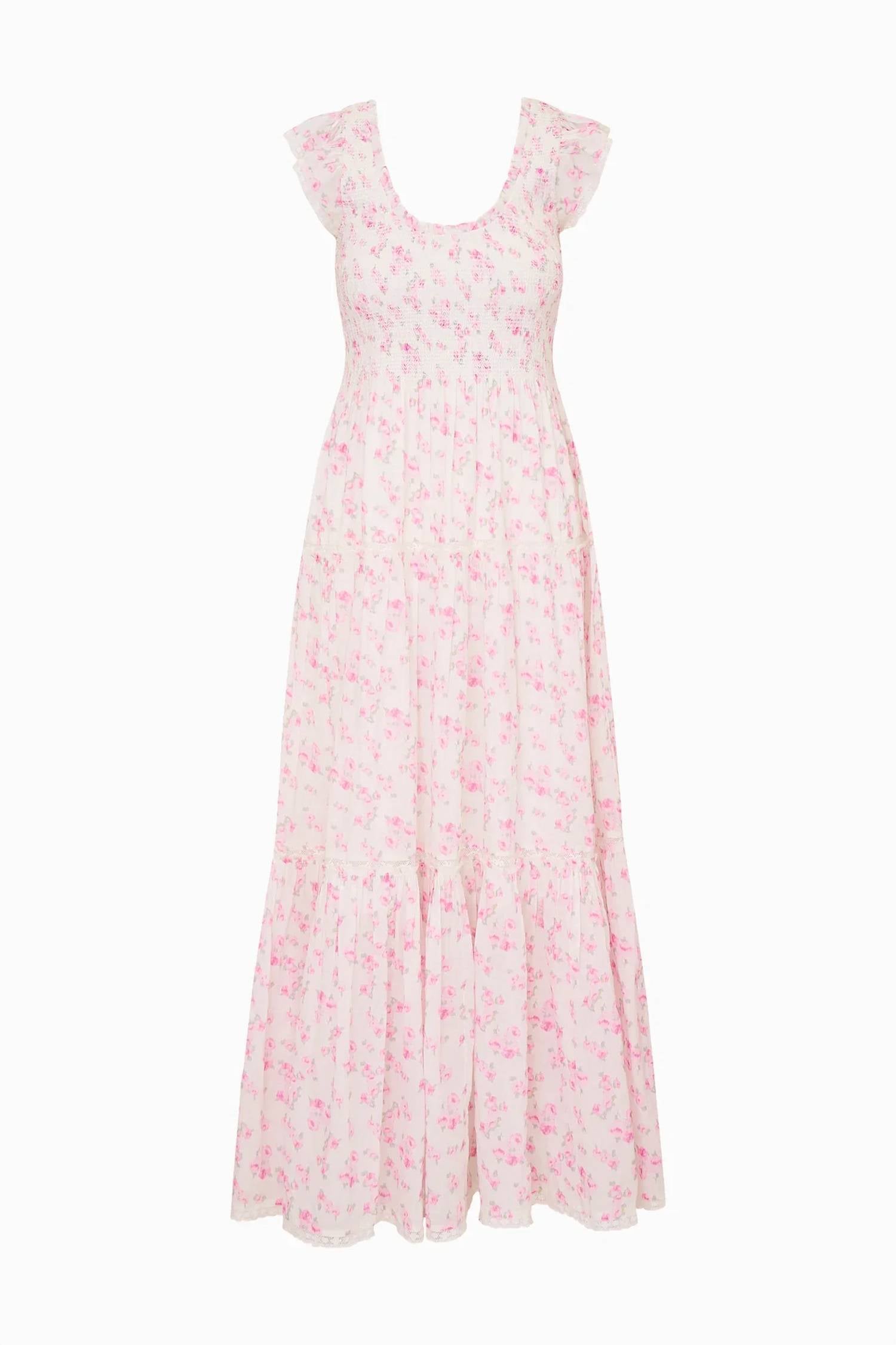Loveshackfancy - Chessie Blooming Floral Maxi Dress