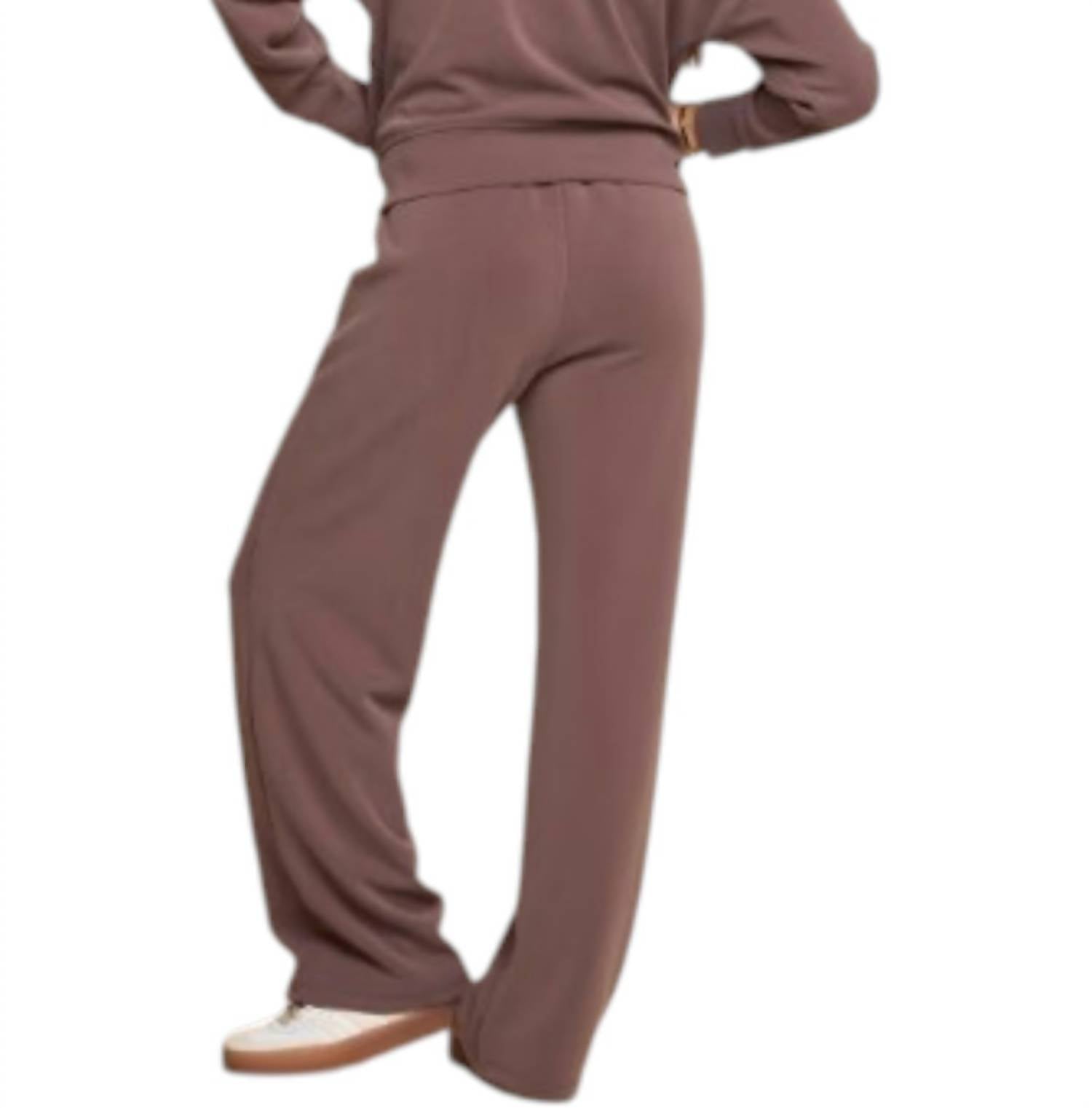 FUNDAMENTAL COAST Later On Wide Leg Pants in anise - women's pants - alternate view