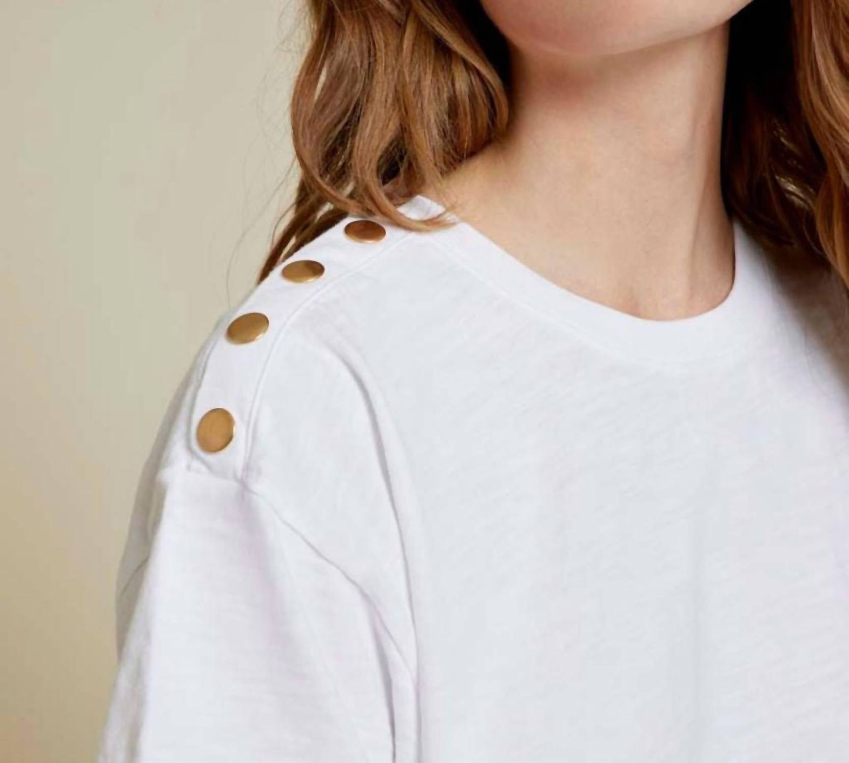 Nation Ltd - Rowan T-shirt Dress With Snaps