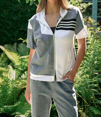 Joh - DEBORAH TOP AND DEMI PANT WITH DENIM CONTRAST SET