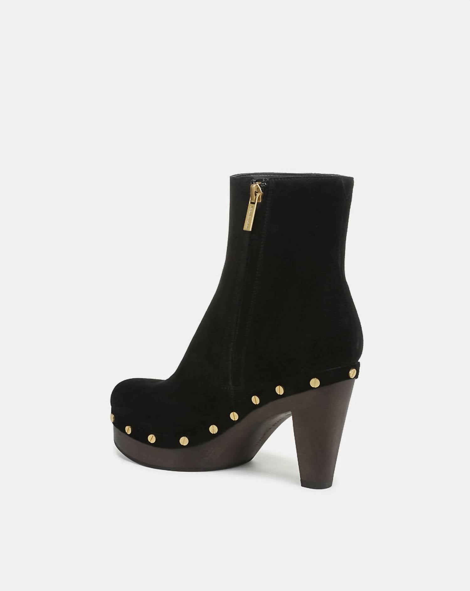 Veronica Beard - Women's Gavi Clog Studded Heeled Bootie