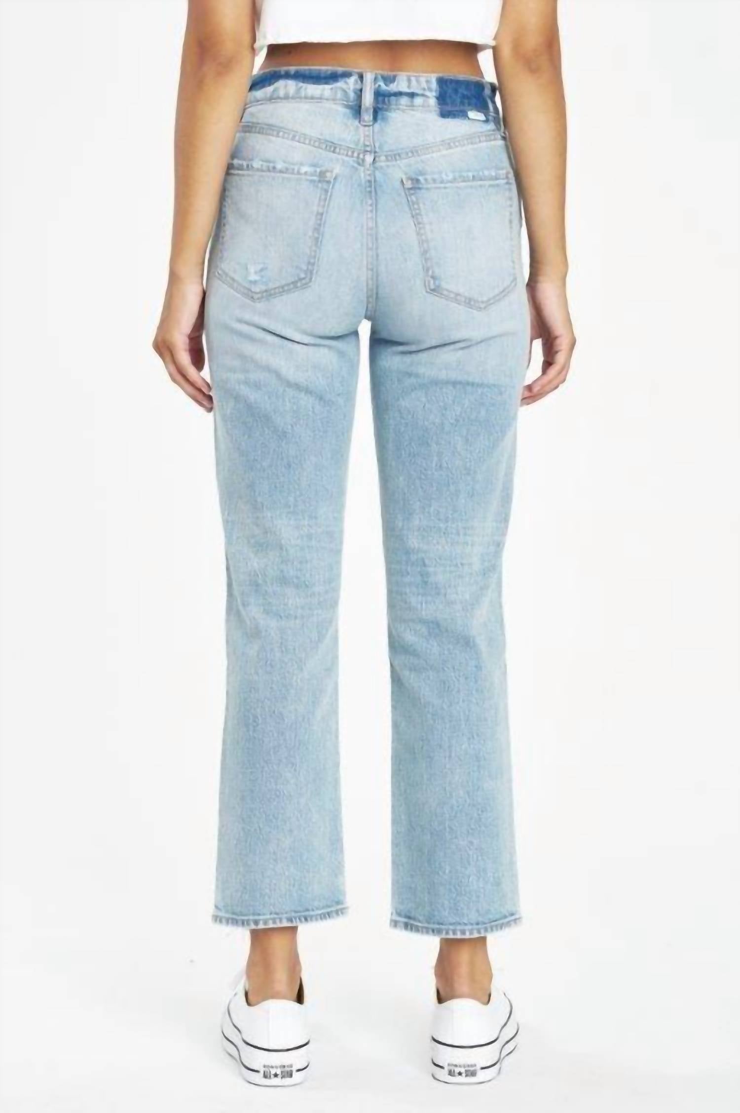 Daze - Hi-rise Straight Up Jean